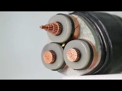 HPLE πυραντοχή PE PVC χαμηλού καπνού αλογόνου θωρακισμένο καλώδιο χαλκού 3*70mm